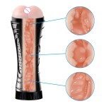 BlueRabbit Wholesale Sex Toys for Men Reusable Vacuum Pocket Anal Mouth Soft Pussy Masturbator for Man Vagina