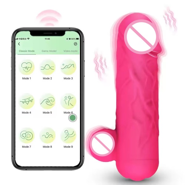 Wholesale App Controlled Realistic Dildo Vibrator Mini Bullet Vibrator Sex Toys for Woman