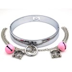 Toy Metal Cross Correction Collar Breast Clip Combination Bell