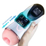 Best Selling Smart Counting Male Sexy Adult Products Machine Sucking Sound Vibrating Masturbation Cup for Men