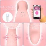 Best-Selling OEM/ODM App Control Dual Stimulator Multi-Platform Vibrating G-Spot Clitoris Vaginal Vibrators Factory Price