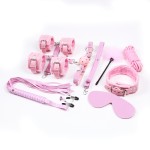 10 Piece Set of Leather Fun PU 10 Piece Set of Adult Toys for Couples