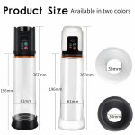 Electric Multi Frequency  Enlargement Vaccum Pump One Set for Men's Masturbation Suction Airplane Masturbation Cup