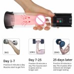 Electric Multi Frequency  Enlargement Vaccum Pump One Set for Men's Masturbation Suction Airplane Masturbation Cup