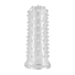 Free Custom Box - Reusable Silicon Condom With Spike Dotted Penis Sleeve for Men Dildo Sheath Condoms Extender Cocks Cover