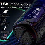 3 in 1 TPE Pocket Pussy Oral Sex Stroker Waterproof Thrusting Rotating Sucking Automatic Male Masturbation Cup Sex Toys for Men