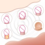 Realistic 7.87 Inch Thrusting Dildo Vibrator for Women Soft Adult Sex Toys with Heating for Anal Clit & G-Spot Stimulation