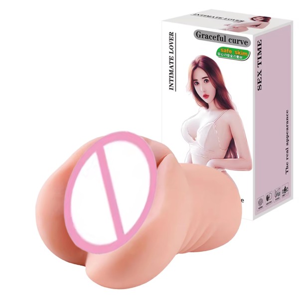 Oral Male Double Masturbation Soft Stick Sex Toys for Men Deep Throat Sex Realistic  Real Pussy