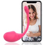 SHIDUNSI Plastic Tadpole Vibrator APP Wireless Remote Control Female Masturbation Woman Wearable Vibrator Adult Sex Toy Products