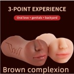 Hot Sale Male Masturbators Pocket Pussy Soft Touch Feeling Easy to Clean Elastic Realistic Oral Sex Toys for Men