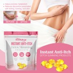 OEM South Month Female Instant Antipruritic Detox Slimming Capsule Private Part Care Anti-itch Contraction Capsules