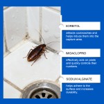 Cockroach Gel Bait Placement Box Household Cockroach Control Bait