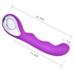 Powerful 10 Frequency Rechargeable Dildo Rabbit Vibrator Sex Toys for Women Vaginal Anal Massager G Spot Clitoris Stimulation