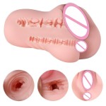 Oral Male Double Masturbation Soft Stick Sex Toys for Men Deep Throat Sex Realistic  Real Pussy