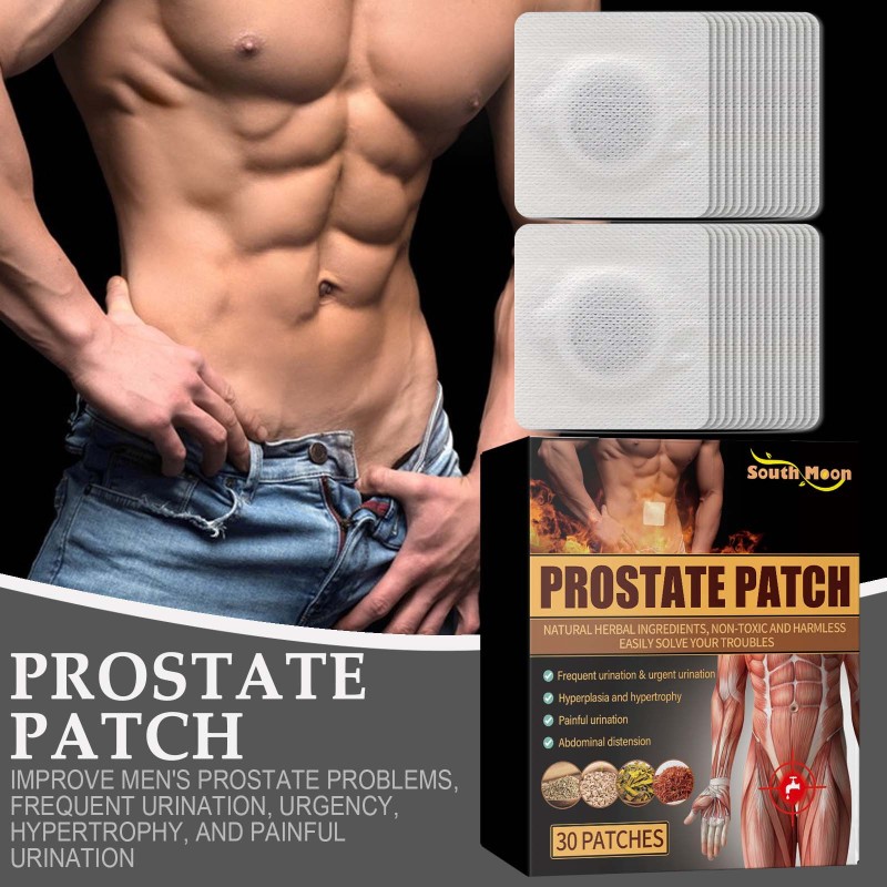 South Moon Prostatic Navel Plaster Natural Relieve Urinary Plaster Prostate Treatment Herbal Prostate Cushion Male Health Patch