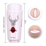Male Cup Masturbator Silicone Sex Masturbating Tools Adult Sexy Homemade Aircraft Cup Sax Toys for Man