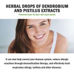 Arrival  Lung Support Lung Cleaner Dilute Mucus Enhance Breathing Dendrobium Mullein Extract Herbal Drop Other Bady Care