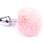 Fox  Cat  Dog  Rabbit Tail  Hairy Ball  Anal Plug  Harem  Female Metal Anal Plug