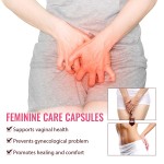 Women's Gentle Skin Care Body Cleansing Firming Vaginal Tightening Capsules Odor Removal with Itching Relief