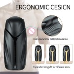Electric Men Penis Trainer Pocket Pussy Delay Ejaculation Stimulate Glans Vibrating Massager Male Masturbator  for Men