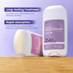 Private Label Underarm Roll on Deodorant Lavender Plant Based Whole Body Deodorant for Women