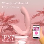 Best-Selling OEM/ODM App Control Dual Stimulator Multi-Platform Vibrating G-Spot Clitoris Vaginal Vibrators Factory Price
