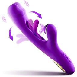 Original Factory 3 in 1 Dildo Rabbit Vibrator Anal Vibrator Clitoris Sucker Licking Vibrator Adult Sex Toys for Women Couple