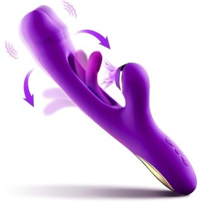 Original Factory 3 in 1 Dildo Rabbit Vibrator Anal Vibrator Clitoris Sucker Licking Vibrator Adult Sex Toys for Women Couple