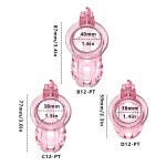 Soft Rubber Adult Sex Toys Cobra Male Chastity Cage Men BDSM Bondage Gear with 6 Sizes Rings Soft Rubber Cock Cage