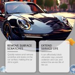 Car Scratch Repair Wax, Car Paint Polishing and Waxing, Paint Surface Scratch Maintenance and Refurbishment Care Wax