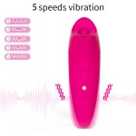 Sucker 5-speed Vibrator Honey Teasing Stimulation Magnetic Suction Charging Vibrator Adult Product