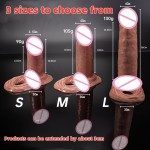 Wear Liquid Silicone Wolf Tooth Suit to Simulate a Hollow and Enlarged Penis
