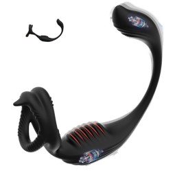 Men's Prostate Vibrator Frequency Conversion Massager Wearable Silicone Anal Plug Adult Sex Toy