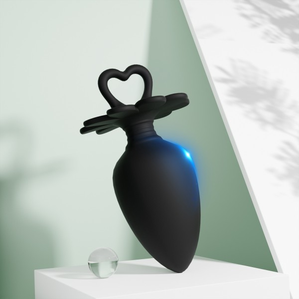 New Product  Silicone Anal Plug for Masturbation  Prostate Massage Device