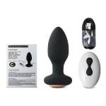 Hot Sale Wireless Remote Control Male Vibrating Prostate Massager Rotating Anal Vibrator Butt Plug Dilator Sex Toy for Women Men