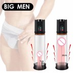 Electric Multi Frequency  Enlargement Vaccum Pump One Set for Men's Masturbation Suction Airplane Masturbation Cup