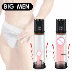 Electric Multi Frequency  Enlargement Vaccum Pump One Set for Men's Masturbation Suction Airplane Masturbation Cup
