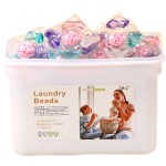 5-in-1 Laundry Beads Concentrated Laundry Gel Beads Clothing Cleaner Detergent Long Lasting Fragrance Laundry Detergent
