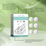 JUE FISH Shoe Socks Deodorant Balls Shoe Cabinet Solid Air Freshener Fragrance Sneaker Deodorizer Sneakers Remove Odor Ball