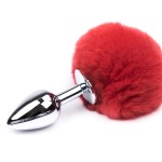 Fox  Cat  Dog  Rabbit Tail  Hairy Ball  Anal Plug  Harem  Female Metal Anal Plug