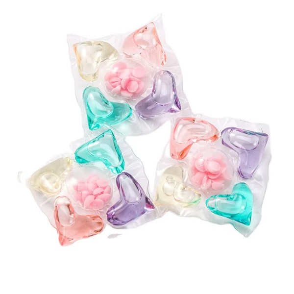 5-in-1 Laundry Beads Concentrated Laundry Gel Beads Clothing Cleaner Detergent Long Lasting Fragrance Laundry Detergent