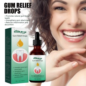 Hot Selling South Moon Care for Gum Health Relieve Discomfort Reduce Inflammation Oral Cleaning Gum Relief Drops