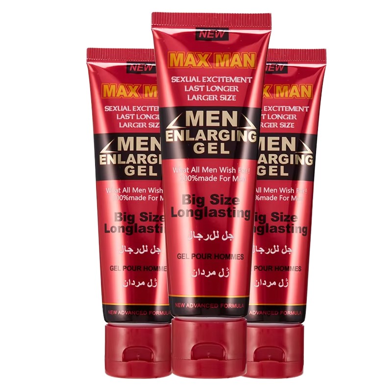 Men Body Care Sex Gel Products Original MAX MAN Enlargement Cream Long Time Sex Cream for Male Big Size