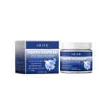 Eelhoe Antibacterial Mint Tooth Powder-Gentle Daily Teeth Stains Removal Breath & Gum Care Deep Whitening Cold Light Technology