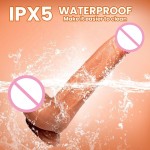 Remote Control Stretch Swing Realistic Dildo Vibrator for Women Thrusting Heatable Vibrator Lifelike Dildos Adult Sex Toys