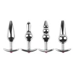 Male and Female Wearing Boat Anchor Metal Anal Plug Elf Style Adult Product Anal Expansion Backyard Toy Fun