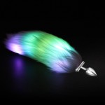 Sex Toys - Metal Glowing Tail Anal Plug, Alternative and Stimulating Adult Sex Toys