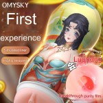 Heating Robot Masturbation Game Cup for Men Automatic Thrusting Vibrator Real Vagina Sex Toy Male Masturbators With Phone Holder