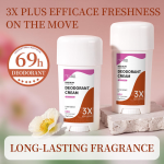 Unisex Quick-Drying Floral Fragrance Antiperspirant Deodorant Lotion Long-Lasting Underarm Deodorant Antiperspirant