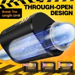 3D Realistic Vagina Pocket Pussy Male Stroker Adult Sex Toy Through-open Thrusting Rotating Automatic Masturbator Cup for Men
